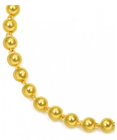 999.9 24K Solid Gold Price-by-Weight Gold Beaded Bracelet for Women 09464B Approx. 0.26tael (~9.73g) $329.04 Bracelets