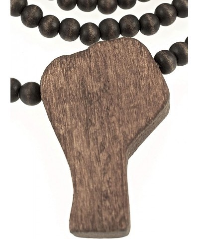 Power Fist All Natural Wood or Metal Pendant Necklace BROWN/ 36 INCH NECKLACE $11.48 Necklaces