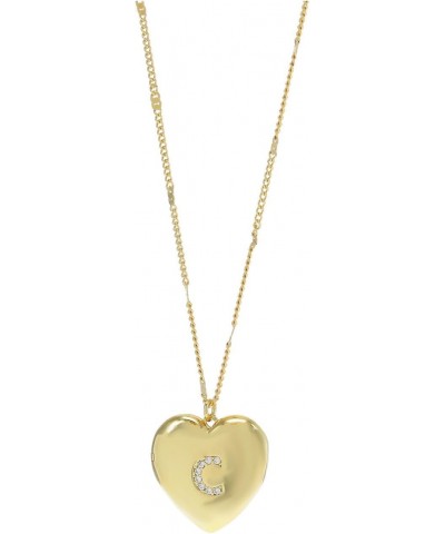 C Heart Locket $28.71 Necklaces