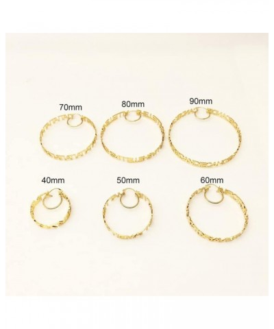 Name Earrings Personalized New Gold Hoop Name Earrings for Women Girls Fashion Jewelry Custom Earring Jewelry Gift for Friend...