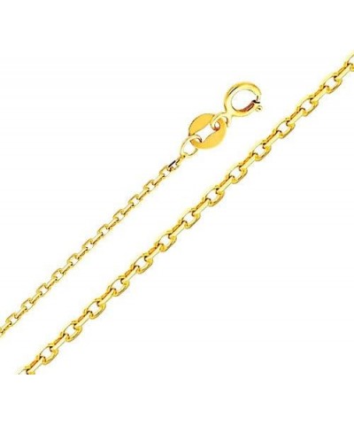 14k Yellow Gold Key Pendant with 0.9mm Cable Chain Necklace 20.0 Inches $47.12 Pendants