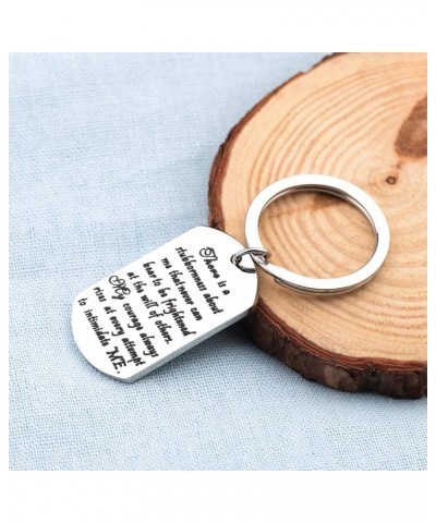 Jane Austen Quote My Courage Always Rises Keychain Pride and Prejudice Feminist Gift Literary Gift My Courage Always Rises Ke...