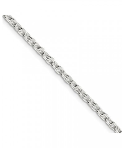 3.5mm Sterling Silver Classic Solid Cable Chain Necklace 20.0 Inches $43.23 Necklaces