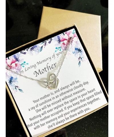 In memory of your Mother - Loss of Mom Gift Necklace Remembrance Gift Mom Grief Gift Mom Memorial Necklace - Mother Passing J...