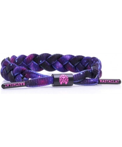 Original Onyx Hand Braided Men's Adjustable Bracelets for All Ages Galaxy | Purple Medium/Large 6-7.5 Inches $10.15 Bracelets