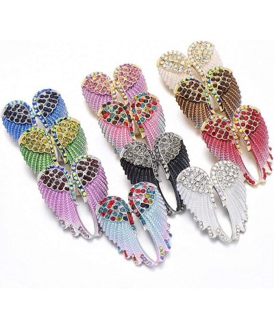 Vintage Angel Wings Brooch Pins Women Jewelry Antique Gold Brooches Pink $9.81 Brooches & Pins