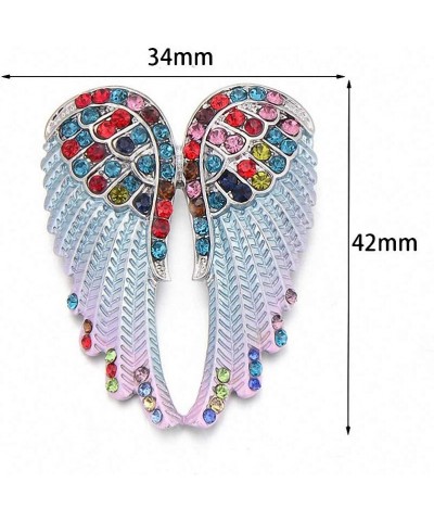 Vintage Angel Wings Brooch Pins Women Jewelry Antique Gold Brooches Pink $9.81 Brooches & Pins