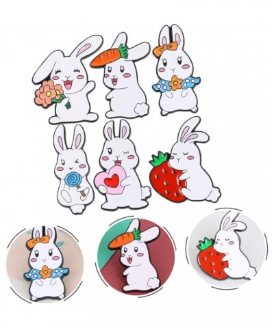 12 pcs Basket Fillers Bunny Pin Designs Rabbit Women Stuffer Easter Eater Party Clothing Corsage Badges Holiday Brooch Adorab...