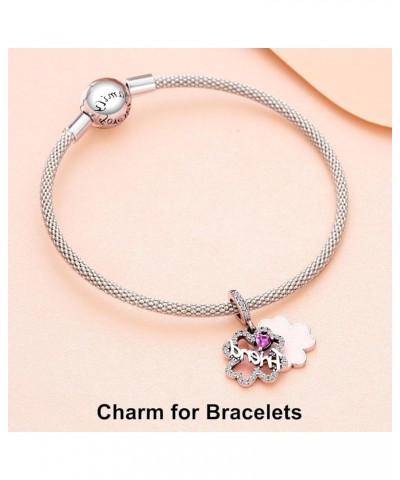 Animal Frog Rabbit Charm for 925 Sterling Silver for Women's Bracelets & Necklaces Dangle Pendant for Christmas Day Valentine...