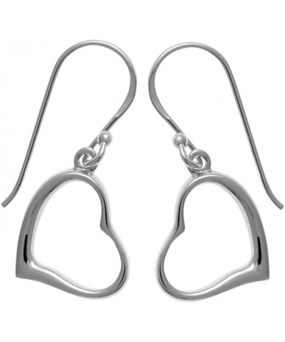 Jewelry Sterling Silver Heart Earrings $17.59 Earrings