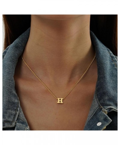 Initial Necklaces for Women Teen Girl Gifts 14k Gold Necklace Letter A-Z Dainty Choker Anniversary Birthday Jewelry Stocking ...