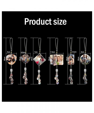 Personalized Photo Pendant, Photo Charm, Handmade Diamond Pendant, Diamond Mirror Accessories, Home Decorations Cube $22.55 P...