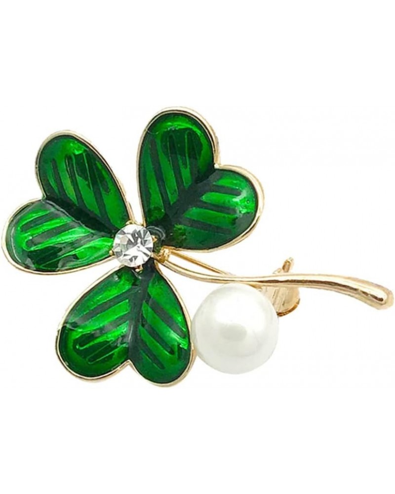 1pc Brooch St Patrick s Day Rhinestone Brooch St Patricks Day Party Favors Breast Jewelry Pearl Brooches for Women Versatile ...