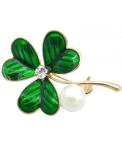 1pc Brooch St Patrick s Day Rhinestone Brooch St Patricks Day Party Favors Breast Jewelry Pearl Brooches for Women Versatile ...