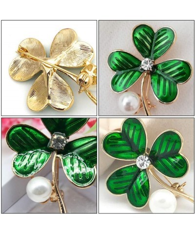 1pc Brooch St Patrick s Day Rhinestone Brooch St Patricks Day Party Favors Breast Jewelry Pearl Brooches for Women Versatile ...