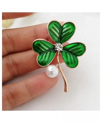 1pc Brooch St Patrick s Day Rhinestone Brooch St Patricks Day Party Favors Breast Jewelry Pearl Brooches for Women Versatile ...