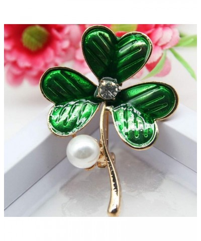 1pc Brooch St Patrick s Day Rhinestone Brooch St Patricks Day Party Favors Breast Jewelry Pearl Brooches for Women Versatile ...