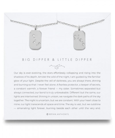 Pendant Necklaces and Sets in a Variety of Styles and Colors Silver Big & Little Dipper $23.32 Necklaces