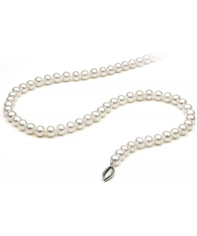 Sterling Silver Cultured Freshwater Pearl Necklace 16.0 Inches 5.5-6.0mm $34.65 Necklaces