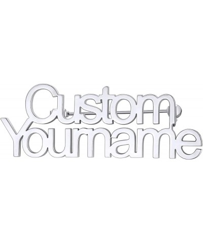 Supcare Name Pin/Wedding Bouqet Charm Personalized Photo Memorial Keepsake Custom Gifts Engraved Name Brooch for Men Women Br...