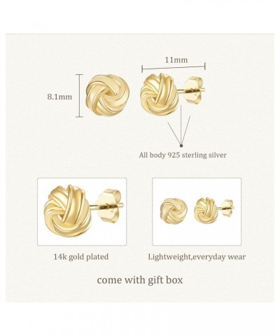 925 Sterling Silver Stud Earrings Simple Mini Bar Circle Dot Heart Star Lightning Bolt Stud Earrings 14K Gold Plated Cartilag...