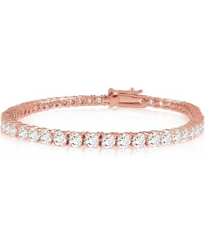 14K White Gold Diamond Tennis Bracelet 4 Prong Value Plus Collection Rose Gold 3.0 carats $649.10 Bracelets