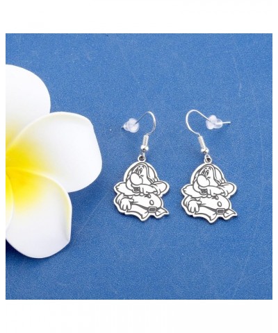 Seven Dwarfs Earrings Snow Princess And Dwarfs Fans Gifts Seven Dwarfs Jewelry For Women Girls Sneezy ER $8.39 Earrings