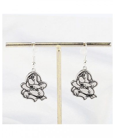 Seven Dwarfs Earrings Snow Princess And Dwarfs Fans Gifts Seven Dwarfs Jewelry For Women Girls Sneezy ER $8.39 Earrings