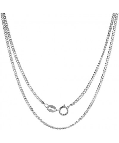 Sterling Silver Number 36 Necklace for Jersey Numbers & Recovery High Polish 3/4 inch, 2mm Curb Chain Pendant NO_Chain $18.77...