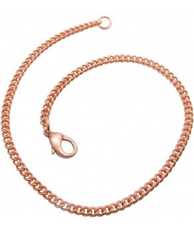 CA610G - 1/8" wide - Available in 8 to 12 inch lengths - Choose your length below: 11 inch length $15.96 Anklets