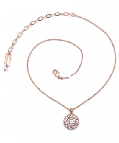 On a Clear Day Goldtone Guardian Angel Pendant Necklace in Clear Crystal 001001 $43.45 Necklaces