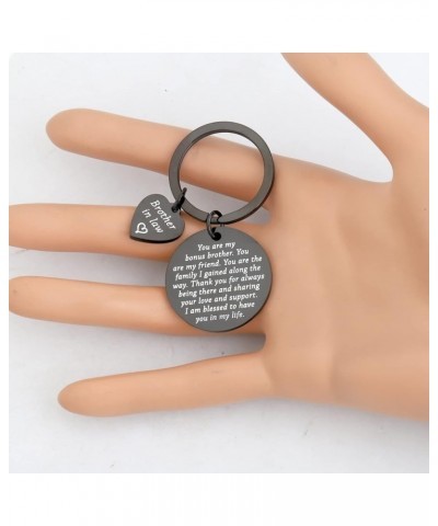 Bonus Brother Gifts Brother-In-Law Gifts Brother Keychain Brother Of The Bride Gifts Brother in Law Bl $10.39 Pendants