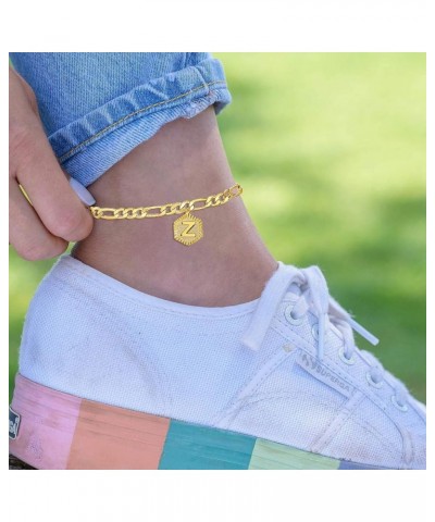 Ankle Bracelets for Women Silver Initial Anklet Gold Letter Anklet with Initials Silver Anklets for Women Gold Anklet Bracele...