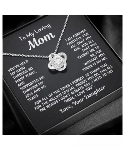 Meaningful Gift To Mom From Daughter Without You There is No Me Necklace, Gifts For Mom From Daughter, Gift For Women, Gifts ...