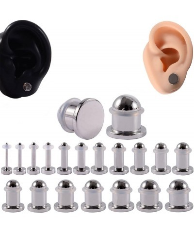 Stainless Steel Tunnels for Ears, Plugs Gauges Elegant Solid Cylinder Ear Cool Jewelry for Womens Mens Punk Gift 2G(6.5mm) $7...