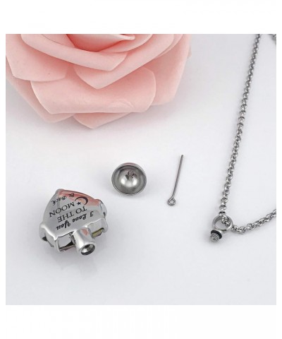 Urn Necklaces for Ashes Always in My Heart Heart Cremation Jewelry Memorial Pendant Birthstone Necklace September URN $10.44 ...