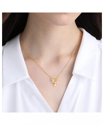 999.9 24K Solid Gold Price-by-Weight Gold Chinese Zodiac Gifting Pendent for Women [Not Include the Necklace] Dog $73.15 Neck...