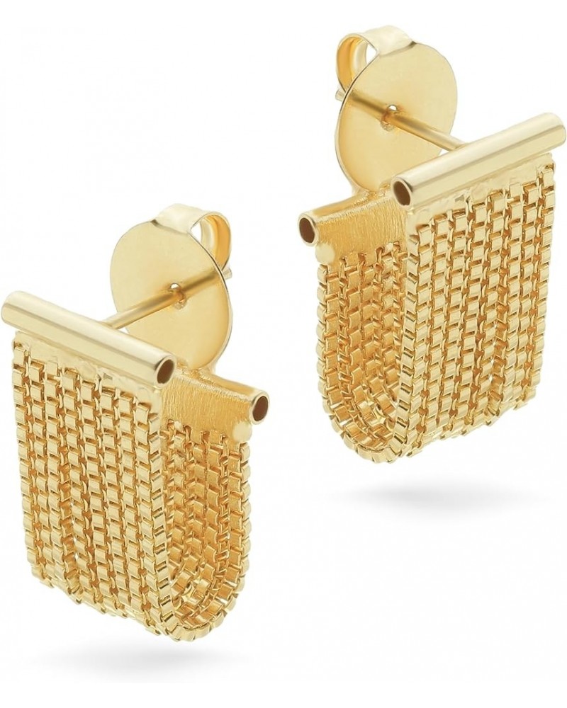 ATENA 18K Gold Plated Ear Jacket Earrings for Women | Venetian ATV-01 $11.39 Earrings