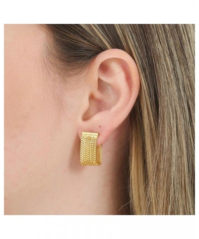 ATENA 18K Gold Plated Ear Jacket Earrings for Women | Venetian ATV-01 $11.39 Earrings