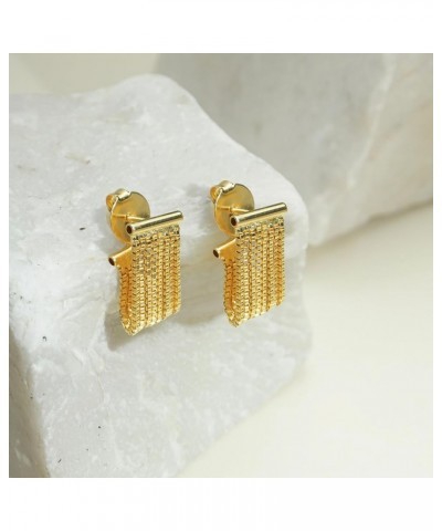 ATENA 18K Gold Plated Ear Jacket Earrings for Women | Venetian ATV-01 $11.39 Earrings