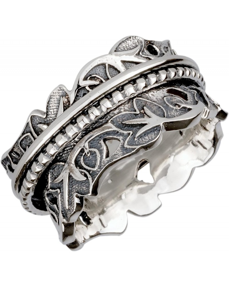 Joy & Abundance Sterling Silver Meditation Spinner Ring (Style US74) $32.99 Others