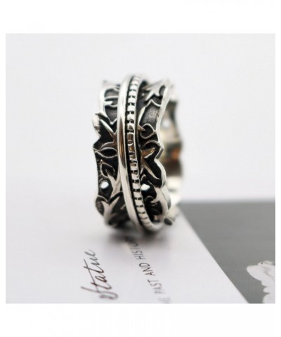 Joy & Abundance Sterling Silver Meditation Spinner Ring (Style US74) $32.99 Others