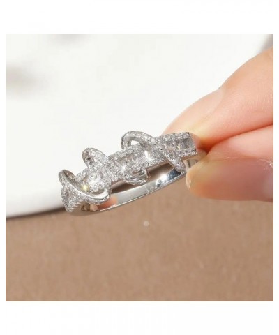 Shiny fashion ring for women 925 Silver for women Cubic Zircon oxide ring Women Jewelry Rings Statement. Shiny fashion ring f...