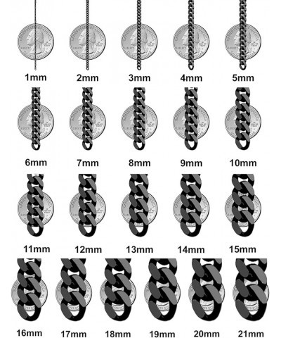 14K Solid Gold Cuban Link Curb Chains (Select Options) 8 Inches White And Yellow Gold $317.20 Necklaces