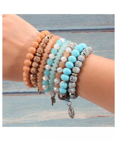 6Set Boho Bracelets for Women Butterfly Beaded Bracelet Jewelry Butterfly $10.73 Bracelets