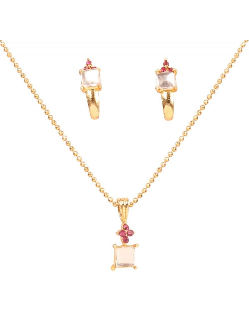 Indian Bollywood delicate Creative Designer Jewelry Pendant Set colorful In Gold or Silver Tone For Women. D483 Gold $9.00 Je...