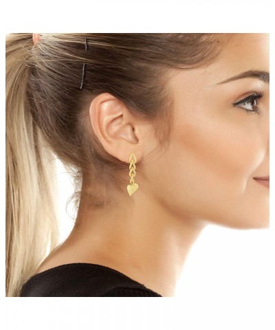 Heart Chain Earrings $11.78 Earrings