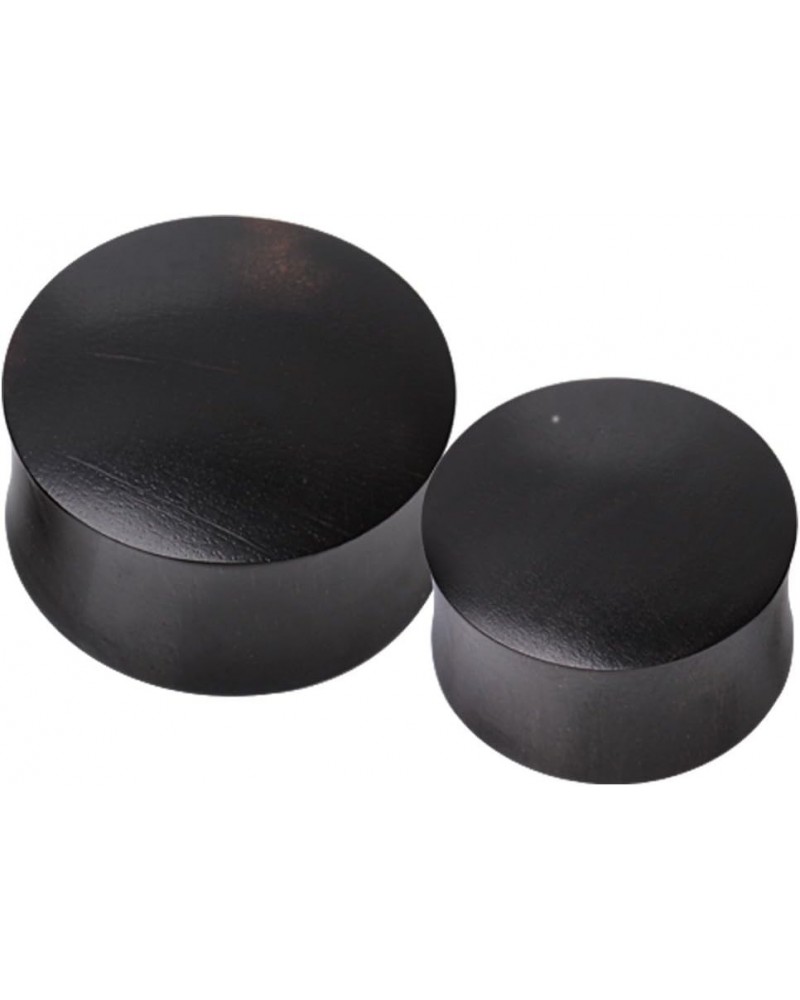 Pair of Organic Black Arang Wood Saddle Ear Plug //Choose Size// 5/8" (16mm) $9.49 Body Jewelry