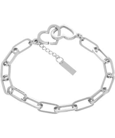 Charm Bracelet Women's Stainless Steel Bracelets Pendant Link Jewelry Holiday Gifts Butter $8.99 Bracelets