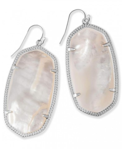 Danielle Statement Earrings for Women, Fashion Jewelry RHODIUM - IVORY MOTHER OF PEARL $40.15 Earrings